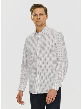 Pako Lorente Pako Lorente Koszula P24SF-1X-025 Biały Slim Fit