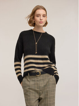 Motivi Motivi Maglione M059W003740N0Z3 Nero Regular Fit