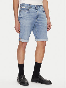 Calvin Klein Jeans Calvin Klein Jeans Džínsové šortky J30J327516 Modrá Slim Fit