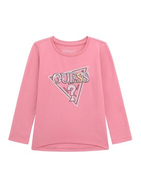 Guess Kids Guess Kids Top 176323 Różowy Classic Fit