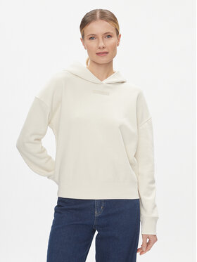 Calvin Klein Calvin Klein Majica dugih rukava Micro Logo K20K206631 Écru Regular Fit