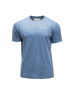 Champion Champion T-Shirt 219145-BS146-SLI_S Niebieski Regular Fit