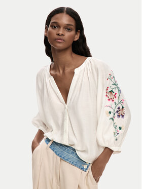 Desigual Desigual Блузка 26SWBW13 Білий Regular Fit