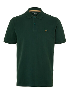 Selected Homme Polo 16087839 Zelena Regular Fit