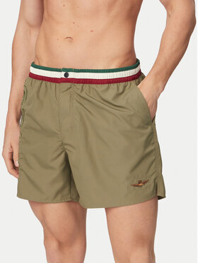Aeronautica Militare Aeronautica Militare Úszónadrág 261BW0233UCT02967 Zöld Regular Fit