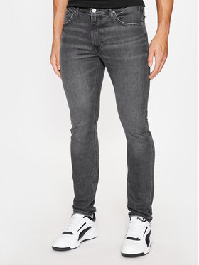 Lee Lee Jeansy 112342249 Szary Slim Fit