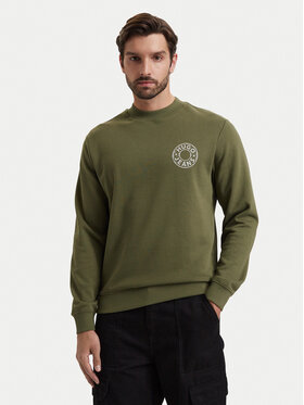 HUGO HUGO Mikina Nedos 50572298 Zelená Regular Fit