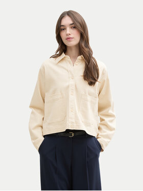 Tom Tailor Denim Tom Tailor Denim Τζιν μπουφάν 1045500 Μπεζ Regular Fit