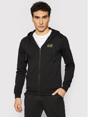 EA7 Emporio Armani EA7 Emporio Armani Суитшърт 8NPM03 PJ05Z 0208 Черен Regular Fit