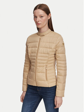 Guess Guess Bunda pro přechodné období W6YL16 W2891 Béžová Slim Fit