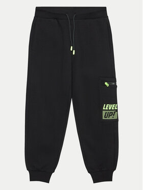 United Colors Of Benetton United Colors Of Benetton Παντελόνι φόρμας 3WFMCF05R Μαύρο Regular Fit