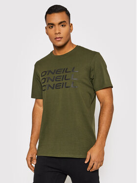 O'Neill O'Neill Marškinėliai Triple Stack 1P2338 Žalia Regular Fit