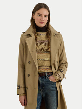 LAUREN RALPH LAUREN LAUREN RALPH LAUREN Tenchcoat 297951255004 Beige Regular Fit