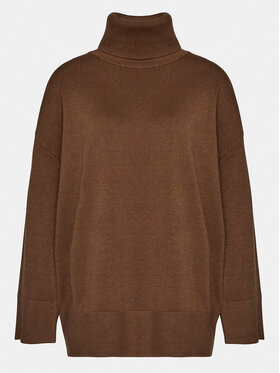 Moss Copenhagen Moss Copenhagen Sveter Mschodanna 17732 Hnedá Casual Fit
