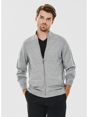 Pako Lorente Pako Lorente Sweter P24WF-2X-016 Szary Classic Fit
