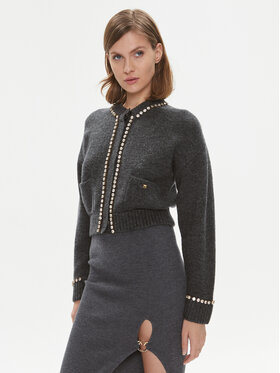 Pinko Pinko Kardigan Murena 102115 A18O Šedá Regular Fit
