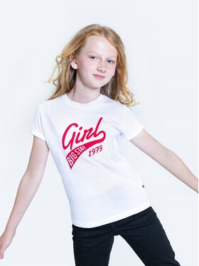 BIG STAR BIG STAR T-Shirt hermindi_101 Biały Basic Fit