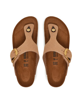 Birkenstock Birkenstock Japonki Gizeh Big Buckle LENB 1024007 Beżowy