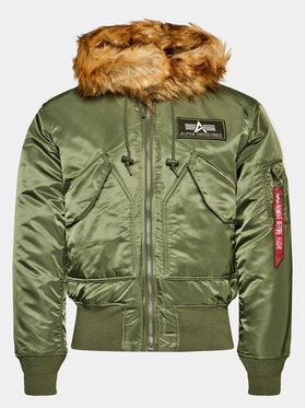Alpha Industries Alpha Industries Zimné bundy AI.144103-01-L Zelená Regular Fit