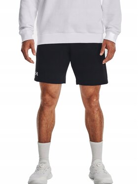 Under Armour Under Armour Szorty sportowe Rival 1379779 Czarny Regular Fit