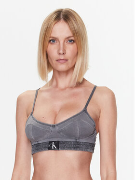 Calvin Klein Swimwear Calvin Klein Swimwear Μπικίνι πάνω μέρος KW0KW01976 Γκρι