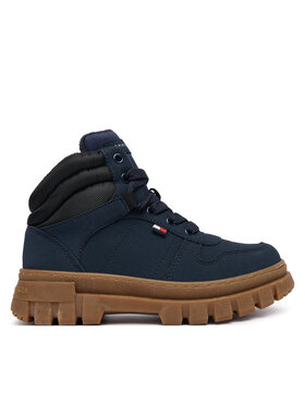 Tommy Hilfiger Tommy Hilfiger Kotníková obuv T3X5-35292-0316 M Tmavomodrá
