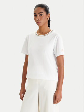 Luisa Spagnoli Luisa Spagnoli T-Shirt Balearica 543152 Λευκό Regular Fit