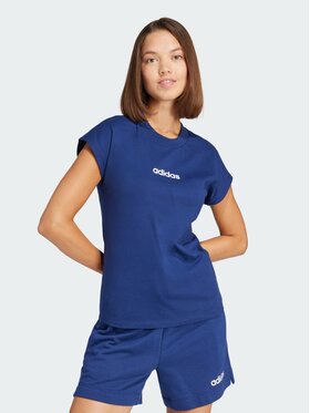 adidas adidas T-Shirt 140649 Niebieski Slim Fit
