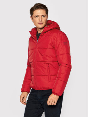 Wrangler Wrangler Kurtka zimowa The Puffer W4D6WRX47 112141357 Czerwony Regular Fit