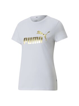Puma Puma T-Shirt 848303 Biały Regular Fit