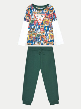 Guess Guess Completo maglietta e pantaloni N5RG10 K8HM4 Multicolore Regular Fit
