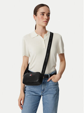 Tommy Jeans Tommy Jeans Rankinė Tjw Daily Elevated Crossover AW0AW19042 Juoda
