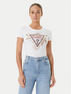 Guess Guess T-krekls W5YI13 J1314 Balts Regular Fit