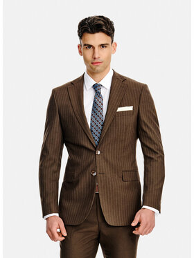 Pako Lorente Pako Lorente Marynarka P26SF-3G-033 Brązowy Slim Fit