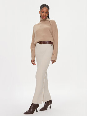 Calvin Klein Calvin Klein Rolák K20K206014 Béžová Relaxed Fit