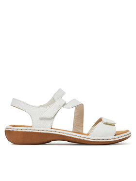 Rieker Rieker Sandalen 659C7-80 Weiß