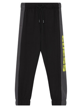 Guess Guess Teplákové kalhoty L6RB01 KA6R4 Černá Regular Fit
