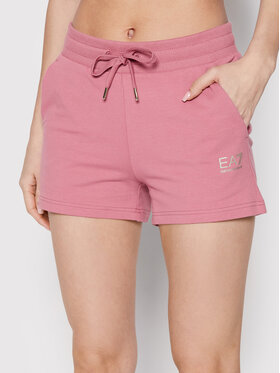EA7 Emporio Armani EA7 Emporio Armani Szorty sportowe 3LTS53 TJCQZ 1413 Różowy Regular Fit