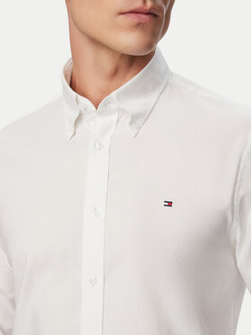 Tommy Hilfiger Tommy Hilfiger Košulja MW0MW38658 Bijela Slim Fit