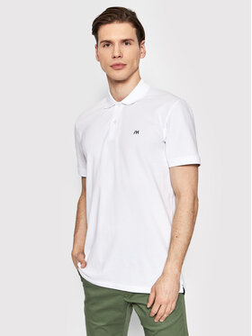 Selected Homme Selected Homme Tricou polo Aze 16082840 Alb Regular Fit
