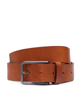 Calvin Klein Calvin Klein Pánsky opasok Warmth Oiled Grain 35Mm K50K509654 Hnedá
