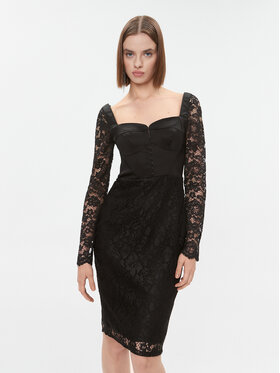 Marciano Guess Marciano Guess Každodenní šaty 3BGK0R 6200A Černá Bodycon Fit