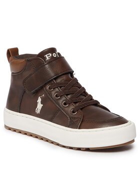 Polo Ralph Lauren Polo Ralph Lauren Μποτίνια Jaxson Ps RF104243 Καφέ