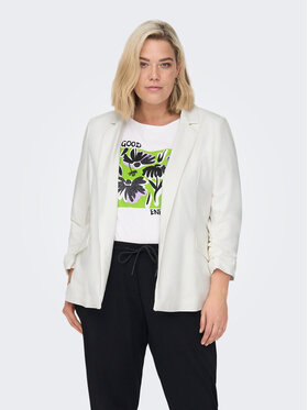 ONLY Carmakoma ONLY Carmakoma Sako Carolina 15246390 Bílá Regular Fit