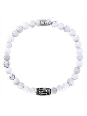 Manoki manoki Bransoletka BA416W Biały