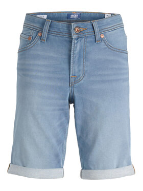 Jack&Jones Junior Jack&Jones Junior Szorty jeansowe 12224573 Niebieski Regular Fit