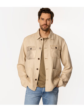 Lee Cooper Lee Cooper Kurtka przejściowa LINO 2277 Beżowy Regular Fit