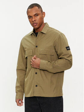 Calvin Klein Calvin Klein Cămașă K10K109920 Verde Regular Fit
