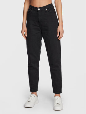 Calvin Klein Jeans Calvin Klein Jeans Jeans hlače J20J220201 Črna Mom Fit