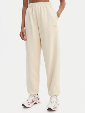 Reebok Reebok Pantaloni trening Reebok x Ewa Chodakowska RK25621CCW Bej Relaxed Fit